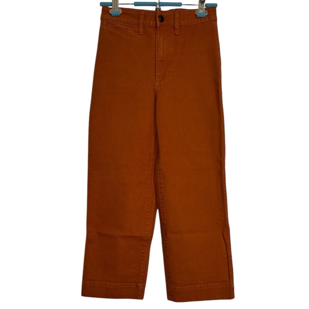 Madewell Slim Emmett Wide-Leg Crop Pants - Picture 5 of 10